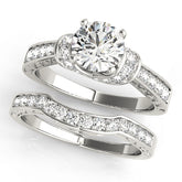 Engagement Rings Cluster Sides - TN50400-E
